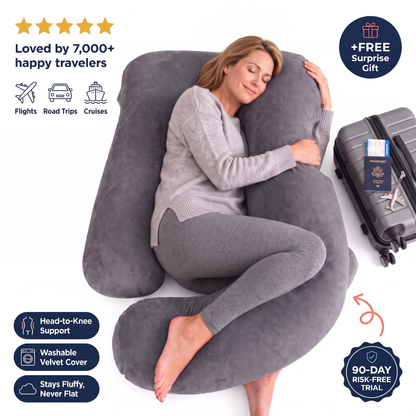 The Original Full Body Travel Pillow - Arrive Refreshed