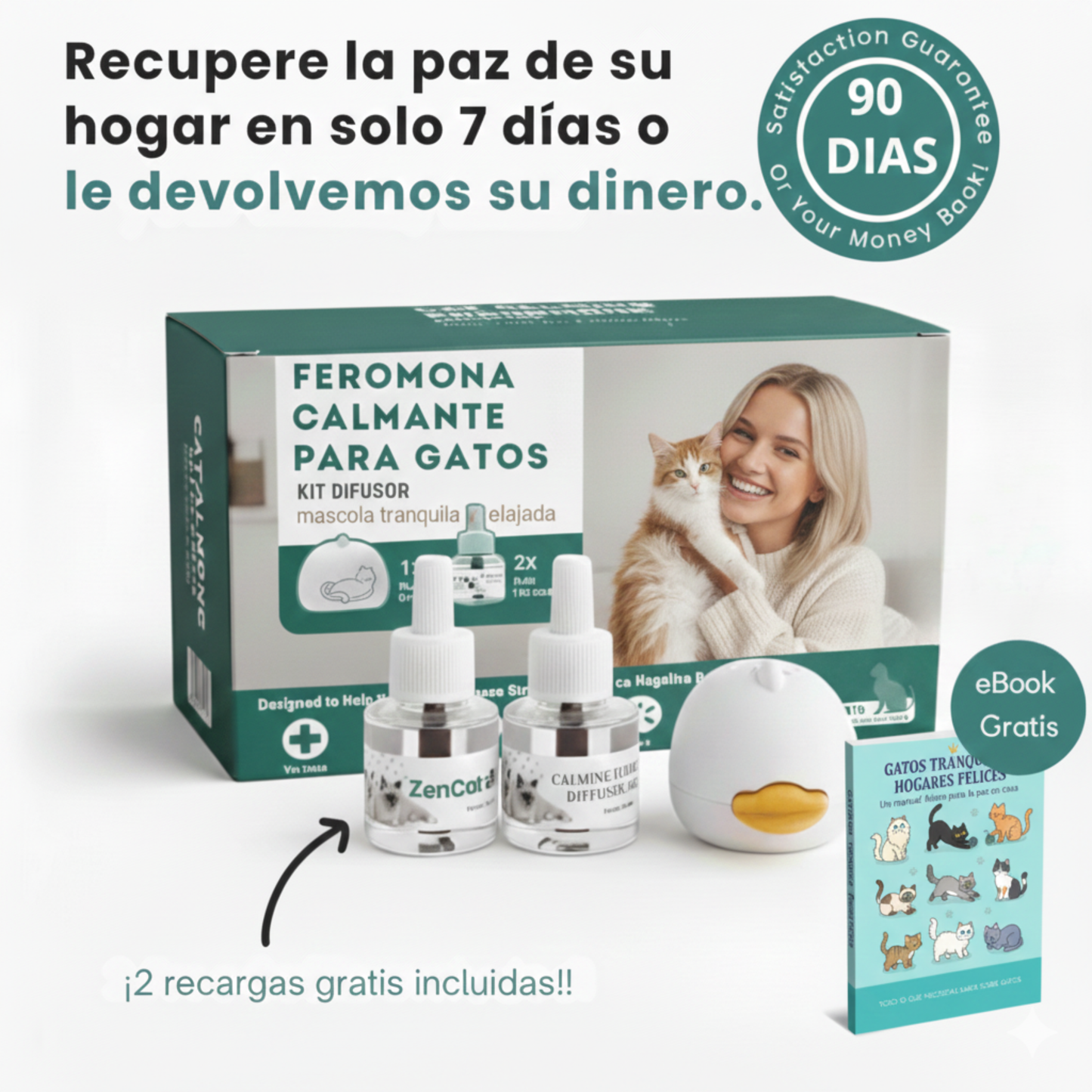 ZenCat™ - Kit Difusor De Harmonia