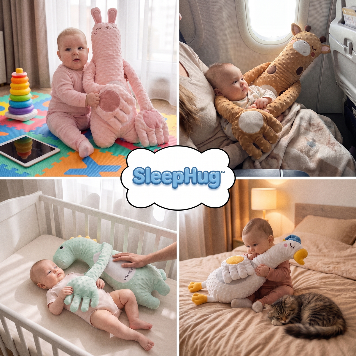 SleepHug™ — Rest for baby. Peace for you.